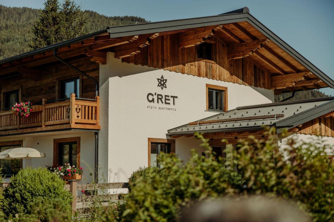 Alpin Apartement G'Ret Флахау Екстер'єр фото